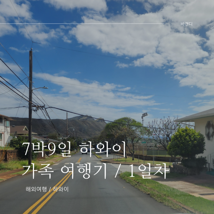  하와이 7박 9일 가족여행 1일차 / 면세점, 애스톤 와이키키 선셋, 코스트코, 힐튼 불꽃놀이
