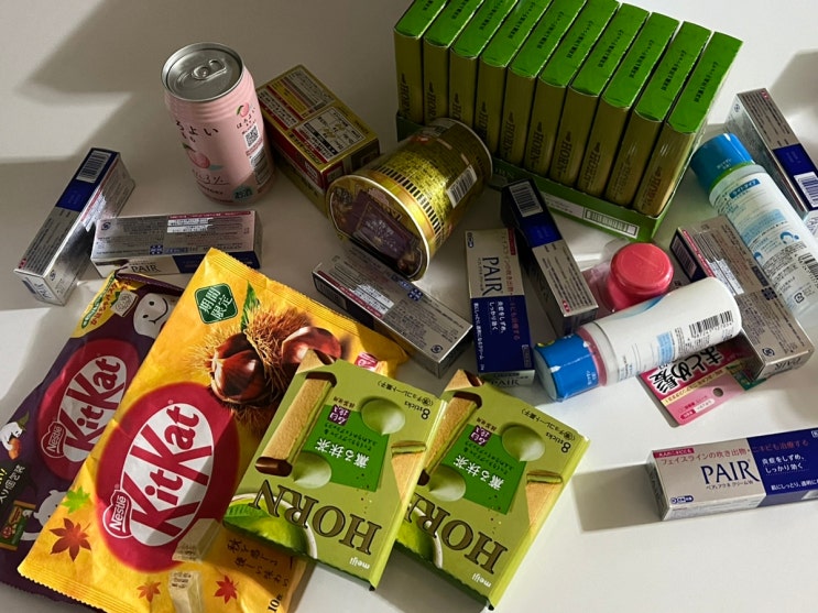 교토에서 간사이공항 / 하루카 열차타고 간사이 공항으로 이동, 사람으로 터져나간 간사이공항, KE724탑승, 일본에서 사온것들