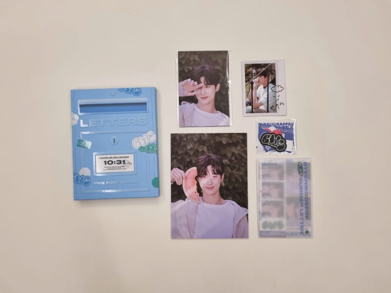 변우석♥ 2024 팬미팅 Summer Letter 굿즈 포스트박스 구매후기