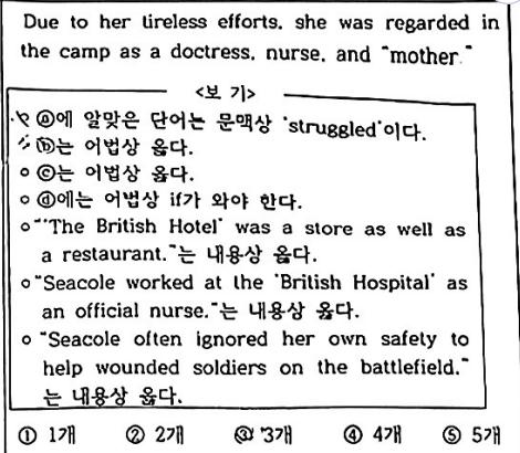  고척고영어 2024년 1학기 기말고사 2학년 시험지 분석