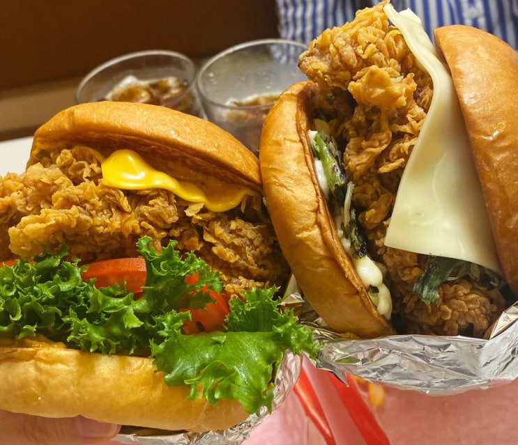  [광화문맛집 수제버거 펀치스낵] 눈돌아가게 맛있는 치킨버거맛집! 엉클 joe, 파파소이 후기