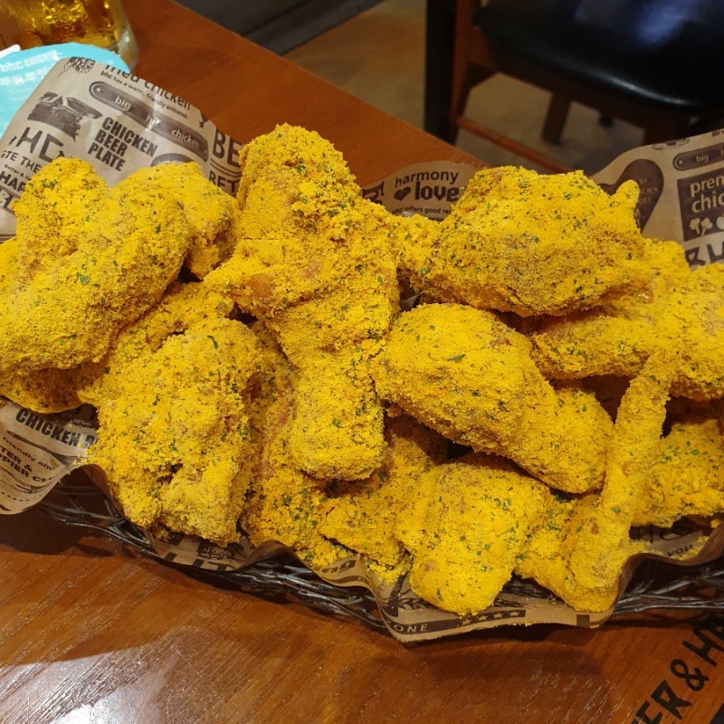 BHC 치킨 메뉴 가격 뿌링클 치즈볼 칼로리 후기 : 네이버 블로그