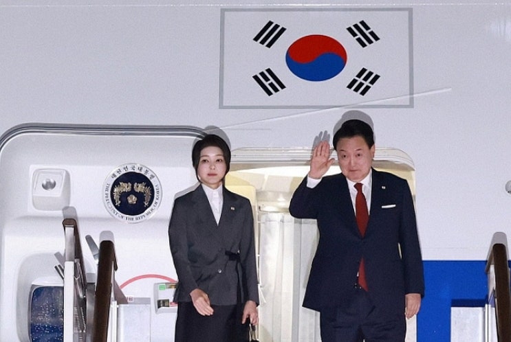 윤 <b>대통령</b> 부부, <b>나토</b> 참석 위해 미국 방문…<b>나토</b> 정상회의 3년... 