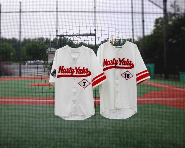 미국 프로야구 MLB 스타일의 야구유니폼 제작 사례 모음