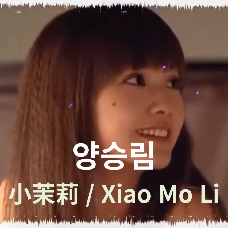  양승림 : 小茉莉 (스파이더 릴리 ost)[가사/해석]
