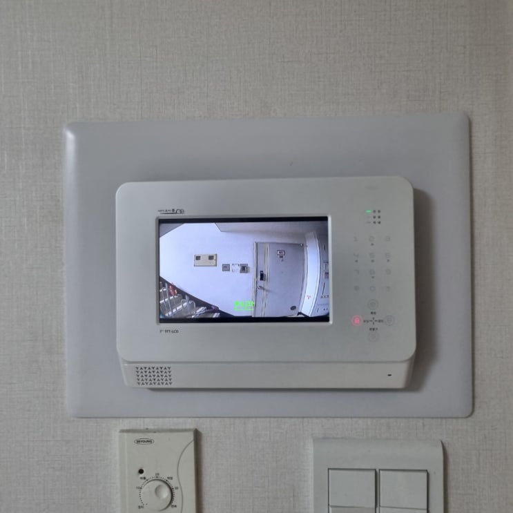  분당구 수내동 푸른마을쌍용아파트 링스 비디오폰 LGX-70AV 교체 설치