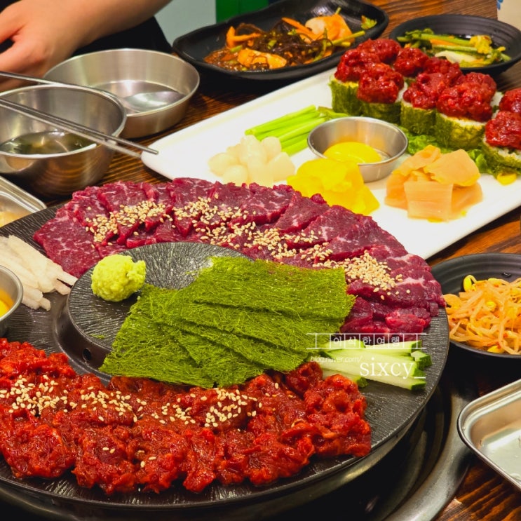  광주 뭉티기 맛집 운암동 생고기 전문점 운암회관 본점