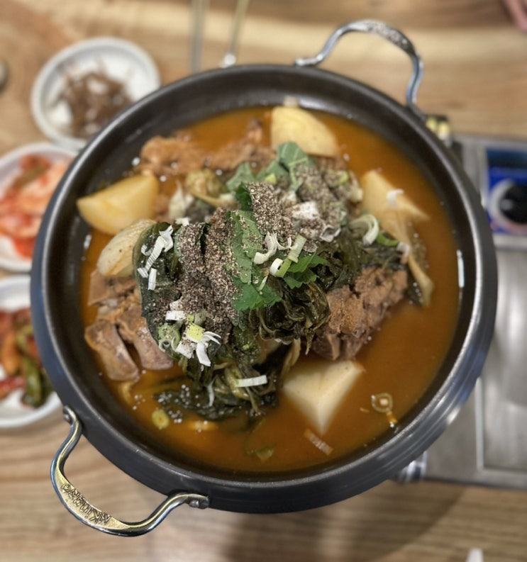  산본 해장국 명가시골밥상 감자탕