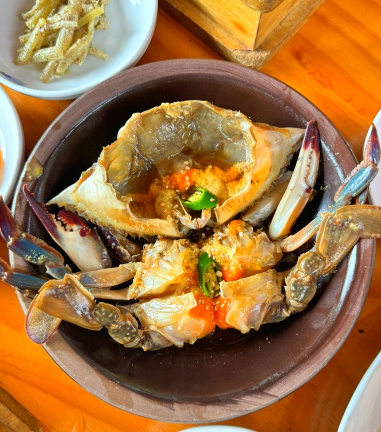  안산 대부도 간장게장 대부맛집 청미