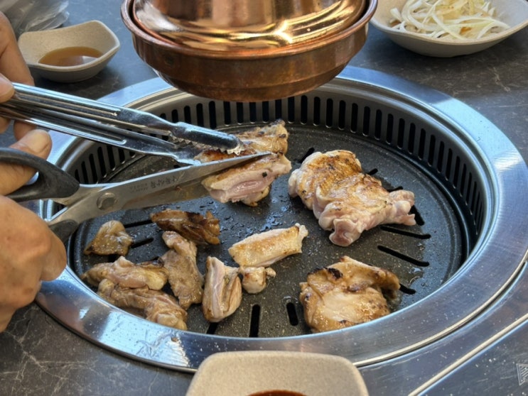  사계진미 숯불닭갈비 안성점 | 안성 아양지구 맛집 닭갈비 무한리필 주류 뷔페 추천