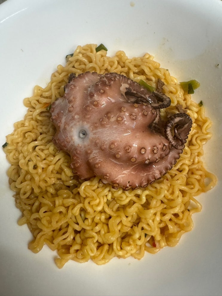  맛있는정하네 라면용 문어 냉동문어 문어요리 추천 후기
