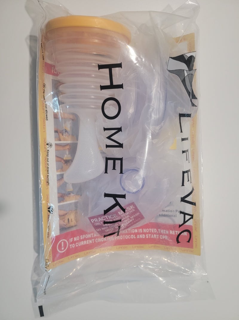 라이프백백 휴대용 응급구조키트 Lifevac 리뷰