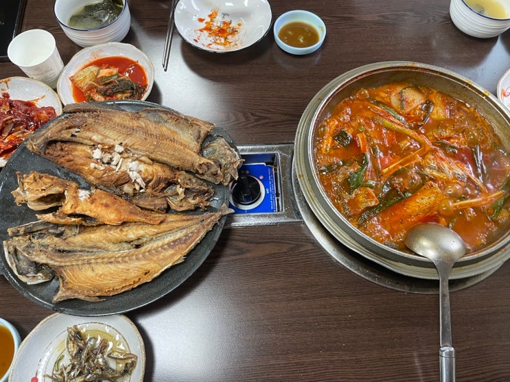  영월 생선구이 조림 맛집 초원가든 웨이팅 내돈내산