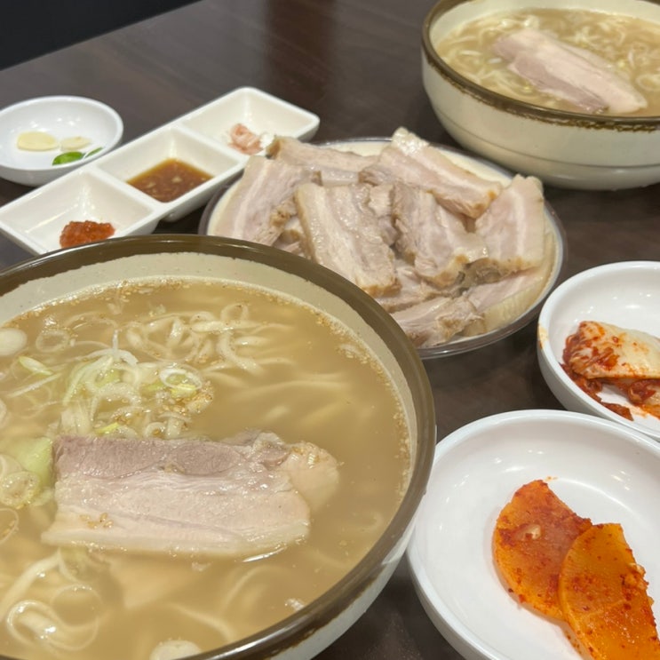  부천시청역 칼국수 맛집 줄서먹는 맛집 백제칼국수 다녀왔어요!