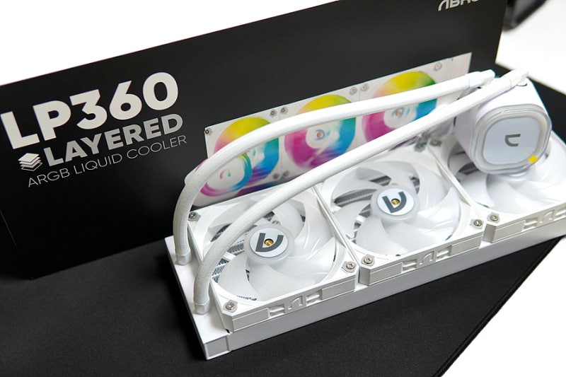 앱코 LP360 레이어드 ARGB 화이트 CPU 수랭쿨러 사용기 : 네이버 블로그