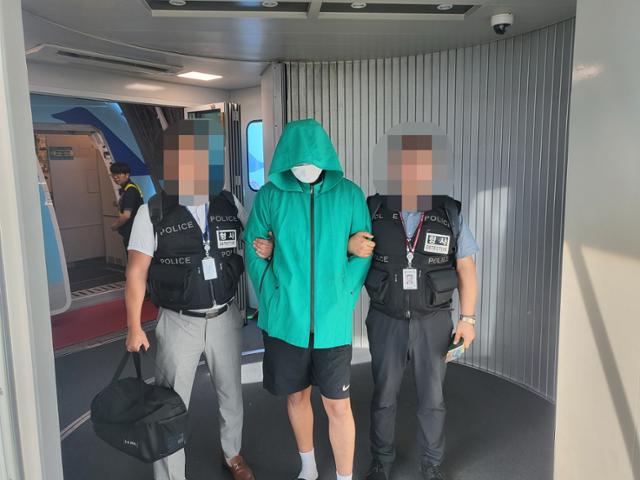 '<b>파타야</b> 드럼통 <b>살인</b>' <b>피의자</b>, 캄보디아 검거 58일 만에 국내 송환