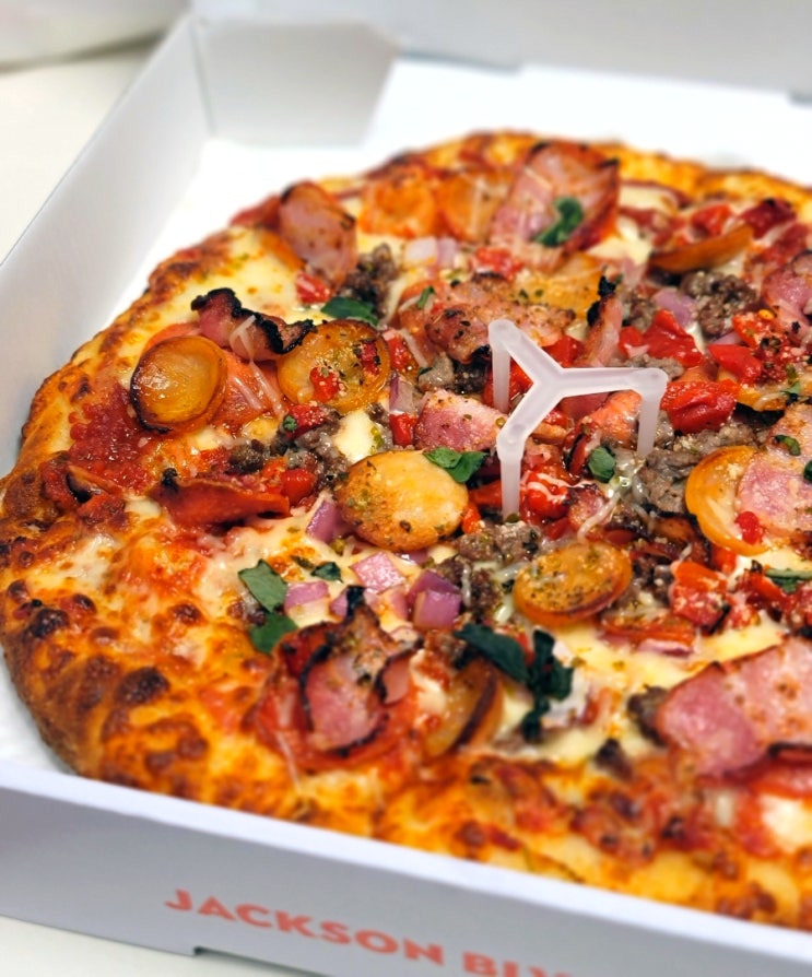  내돈내산! 피자 맛집 잭슨피자 메뉴 추천 포장할인 - 잭슨피자 왕십리점
