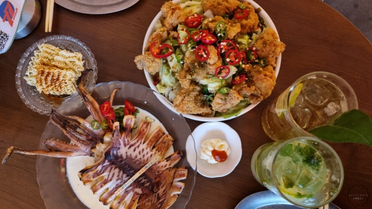  송파동 헬리오시티맛집 추천! 하이볼과 고추치킨이 맛있는 77스낵!