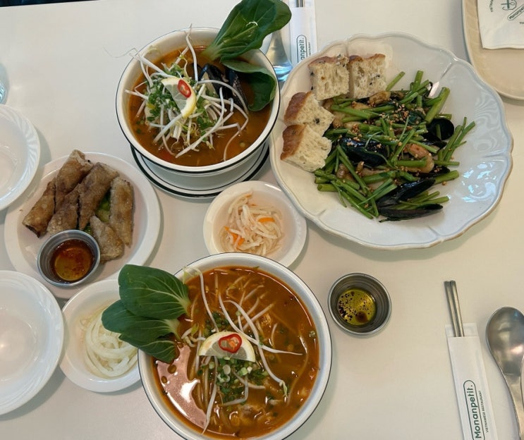  예술의전당맛집 다이어트 음식 쌀국수 '몬안베띠' 서초본점