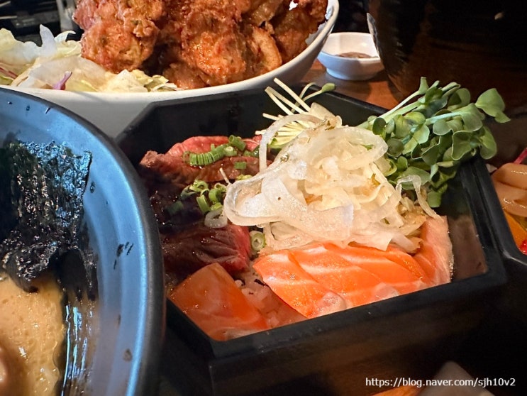  공덕역 근처 점심 일식 맛집 코이키 일본식 도시락 믹스벤또 돈코츠라멘  규동가라아게 내돈내산