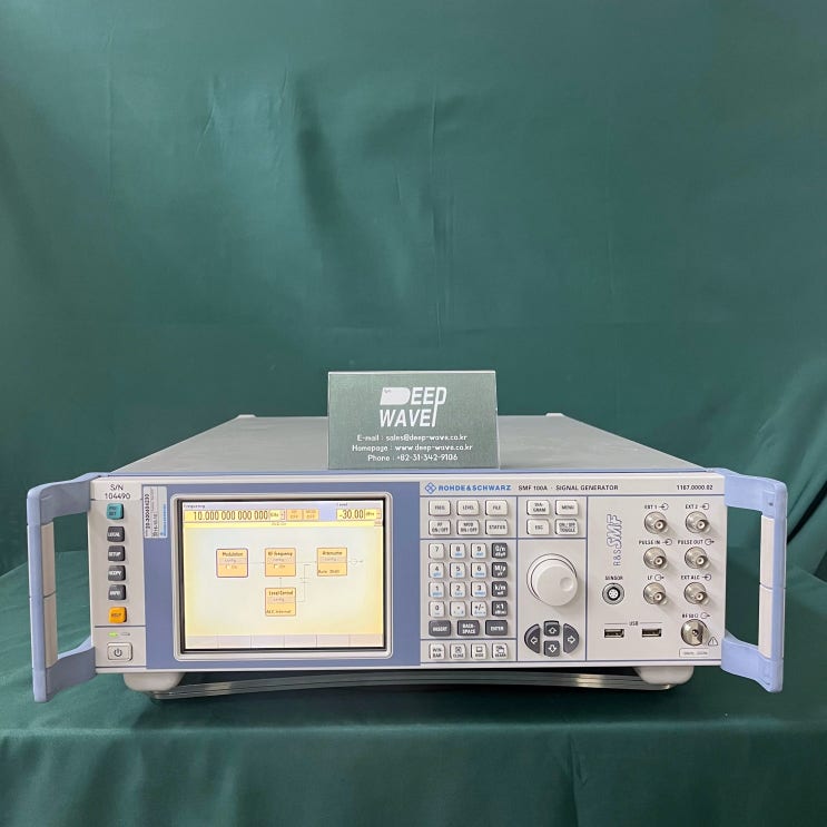  Rohde&Schwarz 로데슈바르즈 마이크로파 신호발생기 SMF100A 렌탈 및 판매