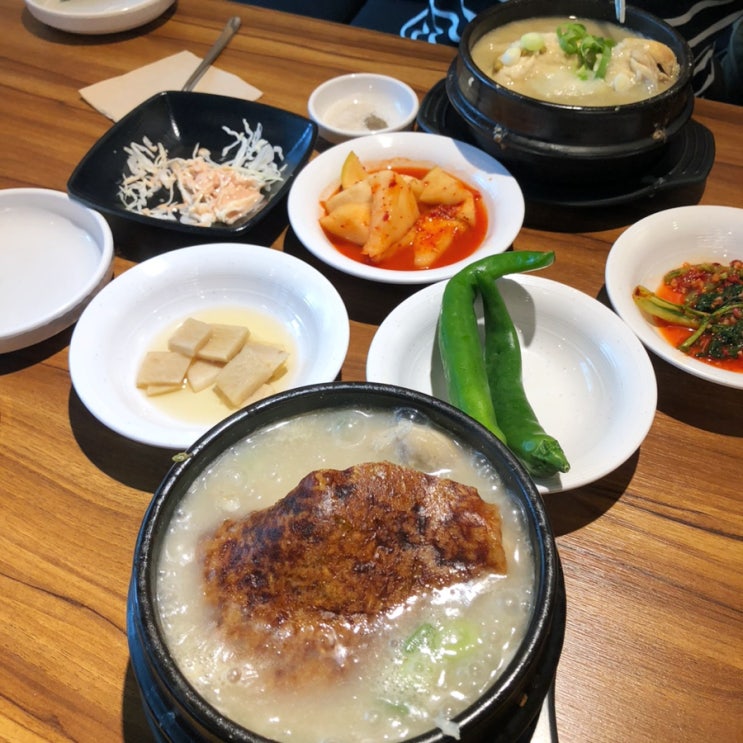  소래포구역 맛집 이우철한방누룽지삼계탕 밥집 존맛탱!