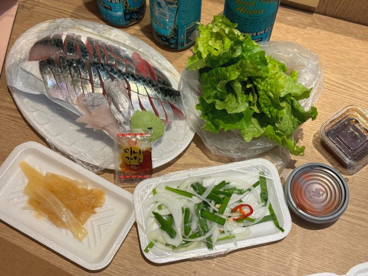  제주 서귀포 맛집 올레시장 가성비 횟집 기흥어물 고등어회 2만원