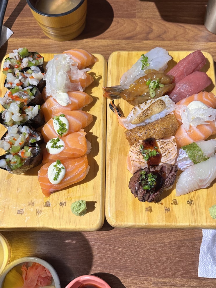  부산 사상역 초밥 맛집 생맥주 동백꽃초밥