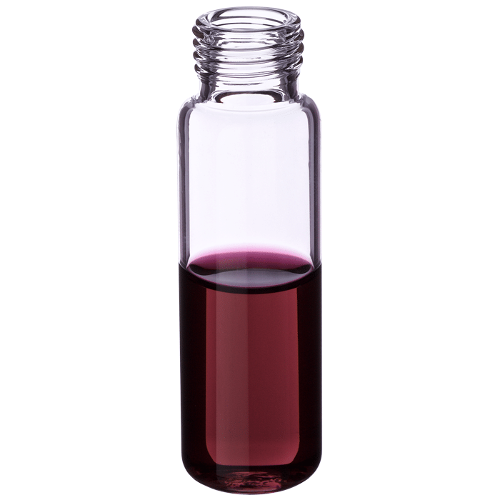  [유리초자] 20 ml 투명 스크류 바이알 (둥근 바닥) 20 ml Clear Screw Vial (Rounded Base)