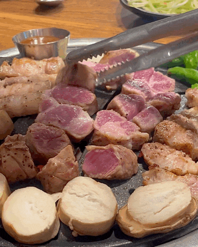  부산대 구워주는 고기집 '미식가' 제주생고기 맛집
