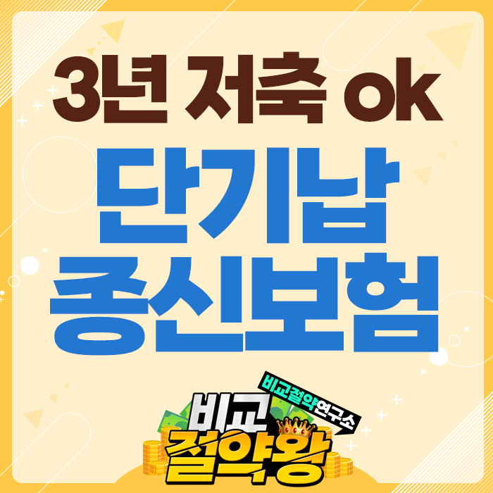  농협생명 투스텝NH종신보험 3년 저축하여 목돈 만드는 방법 카드납가능