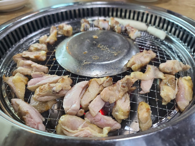  가평 아침고요수목원 근처 맛집 아이와 가기좋은 칠오닭갈비
