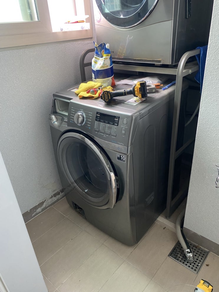  지축 직렬세탁기청소