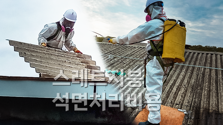  스레트처리 과정과 석면철거 작업 비용