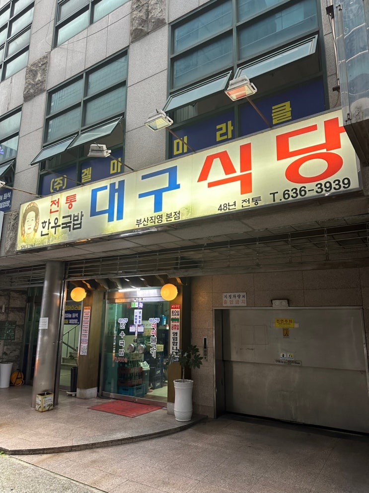  진심 먹어본 한우국밥 중 제일 맛있었던 " 48년 대구식당" 범내골 범천동 점심 서면 밥집 맛집 추천 혼밥