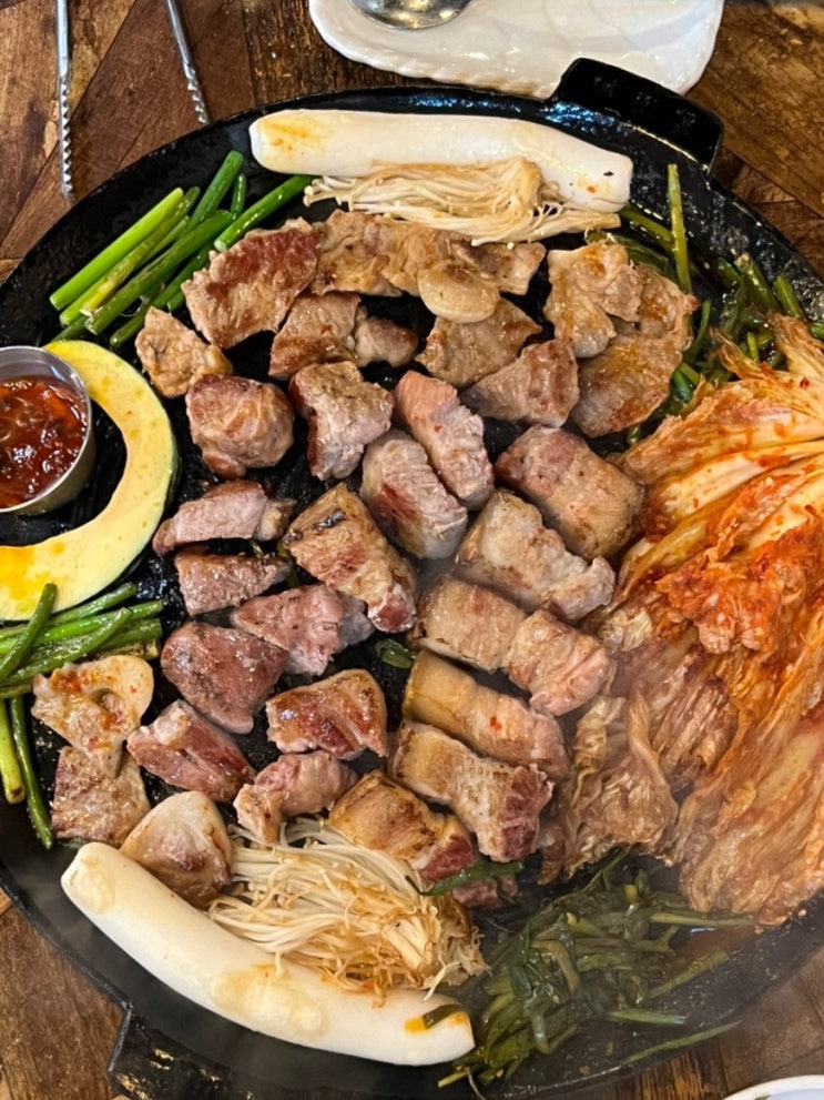  부천역 맛집 묵은지삼겹살 온비 본점