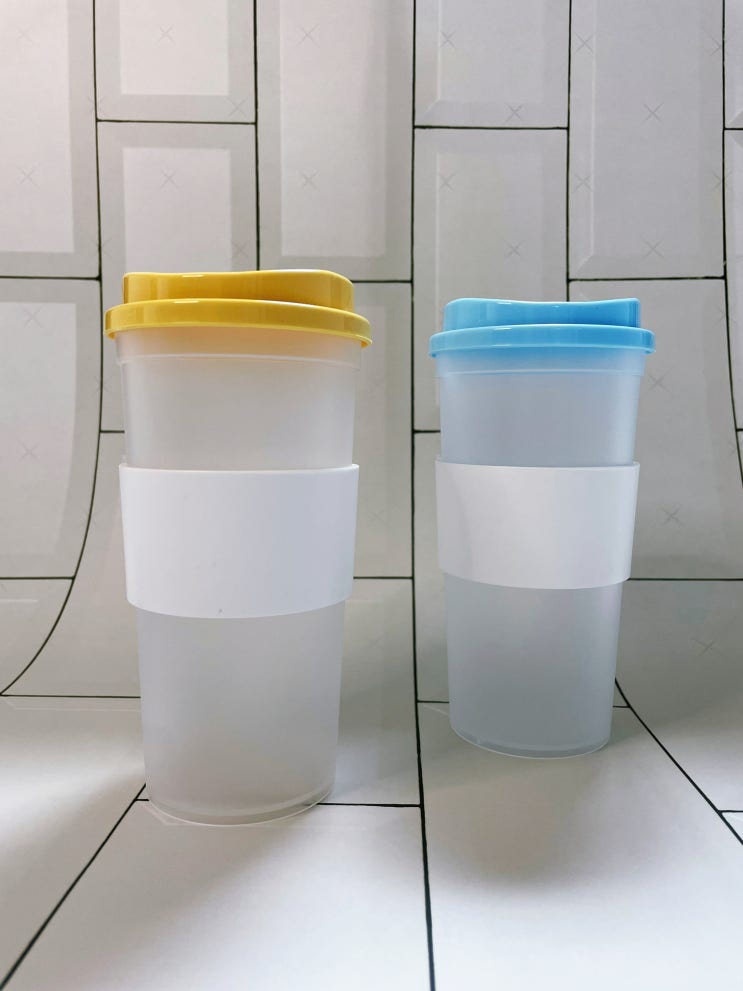  일회용 컵 대신 사용하기 좋은 오보틀 리유저블 누드 텀블러 500ml