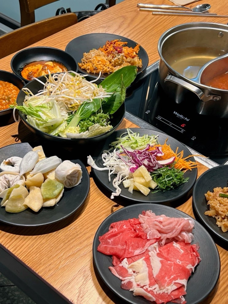  야탑NC맛집 풍성한 메뉴가 있는 로운샤브샤브 뷔페