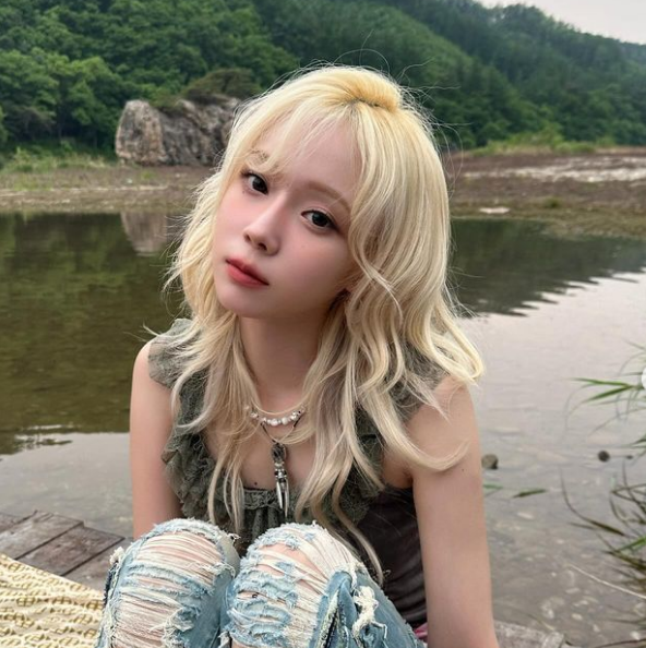 윈터, 강민경 중단발 레이어드컷 비교 스타일 팁