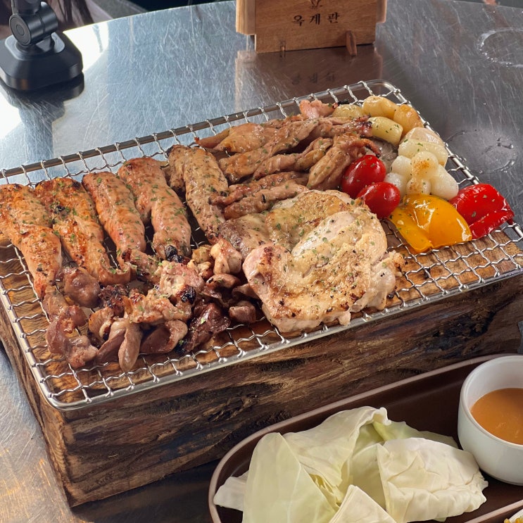  부산 광안리 해수욕장 맛집 닭 모듬구이가 맛있는 옥계관 저녁 핫플 찐후기