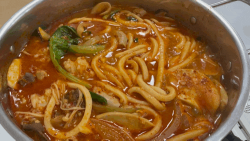  곱창전골맛집  곱창전골밀키트 문현전통한우곱창전골