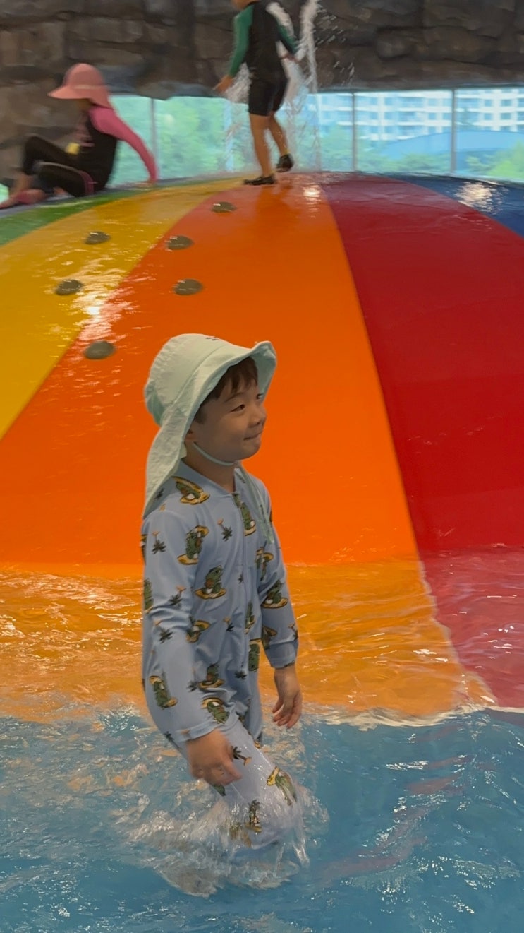  횡성 웰리힐리파크 워터파크 워터플래닛 7살 3살 아이와 다녀온 자세한 후기