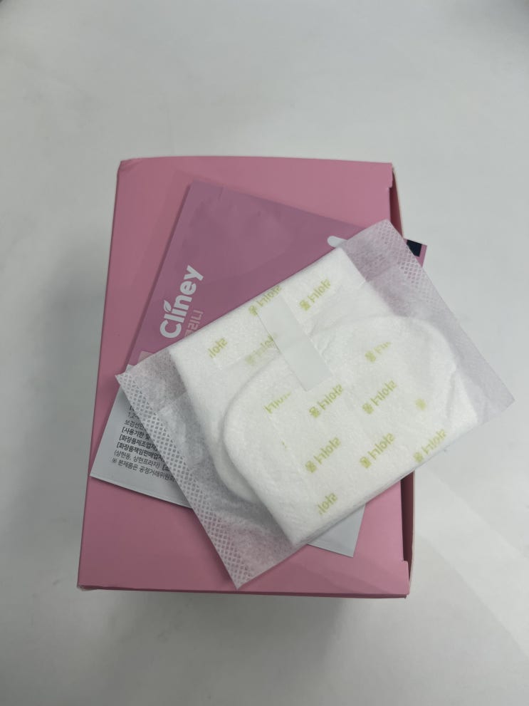  Y존케어 순면생리대 클리니케어 사용 후기