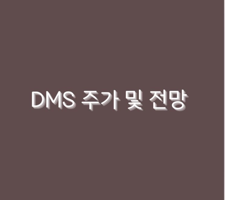  DMS 주가 및 전망