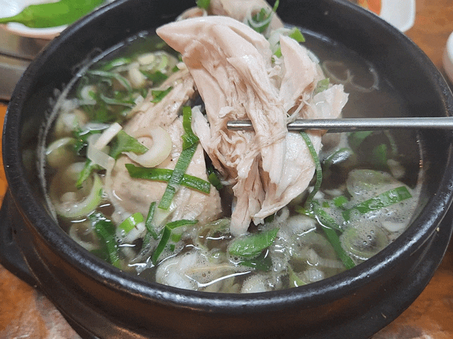  인천 검암동 맛집 시굴집에서 능이 삼계탕으로 몸보신, 버섯 효능