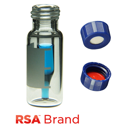  [유리초자] 300 µl 투명스크류 바이알 & 캡 (셉텀 접착) 300 µl Clear Screw Vial & Cap (Bonded)