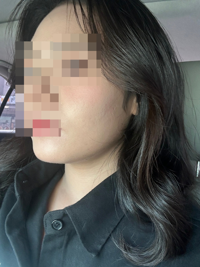  김선진 끌로에 신부 피부화장 전후 비교