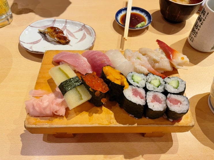  신주쿠 스시 맛집 오우기스시에서 초밥의 진수를 맛보다.