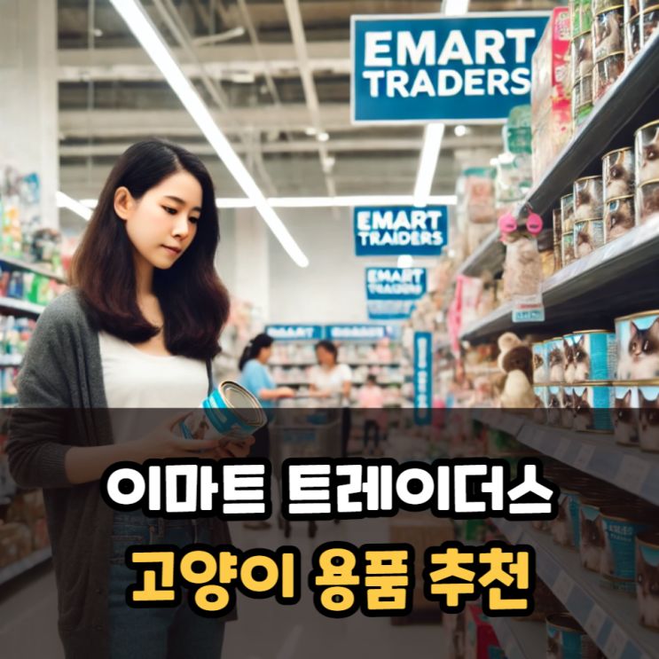  이마트 트레이더스 고양이 용품 추천