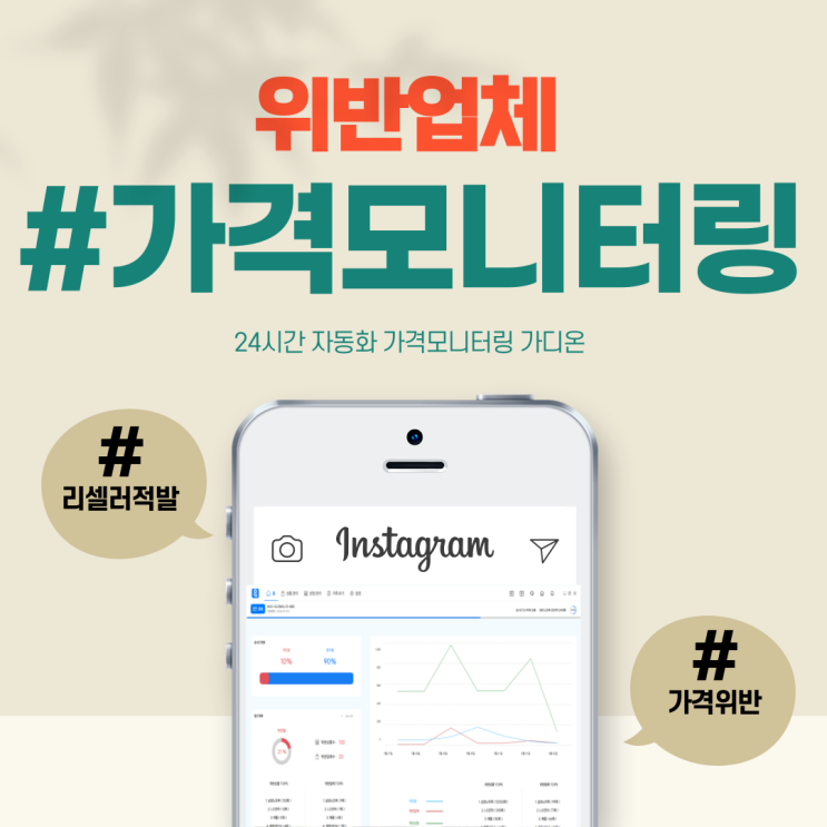  [가디온] 깨끗한OO 물티슈 가격위반업체 모니터링 진행 결과